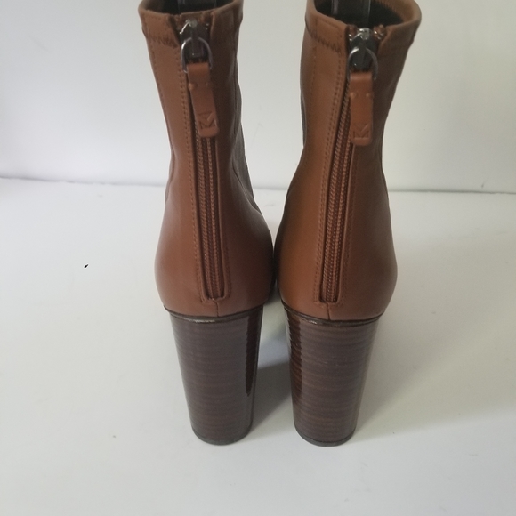 NWT Mercedes Castillo boots sock brown sz 10 - Picture 4 of 6